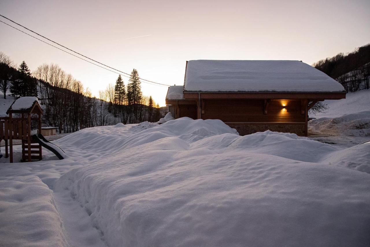 Tout Neuf - Chalet Pebie 8 A 10 Pers Avec Sauna La Bresse Buitenkant foto